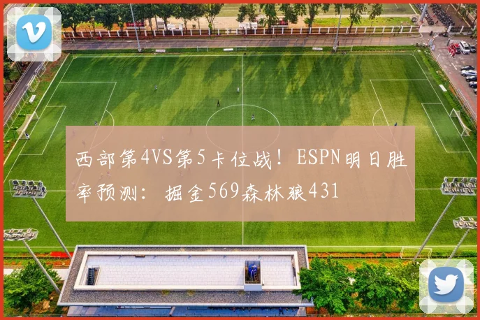 西部第4VS第5卡位战！ESPN明日胜率预测：掘金569森林狼431